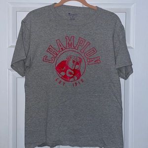 Men’s Gray Champion tshirt